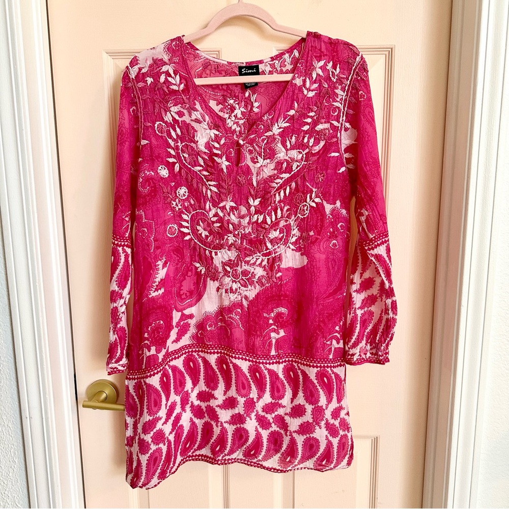 Pink Simi tunic